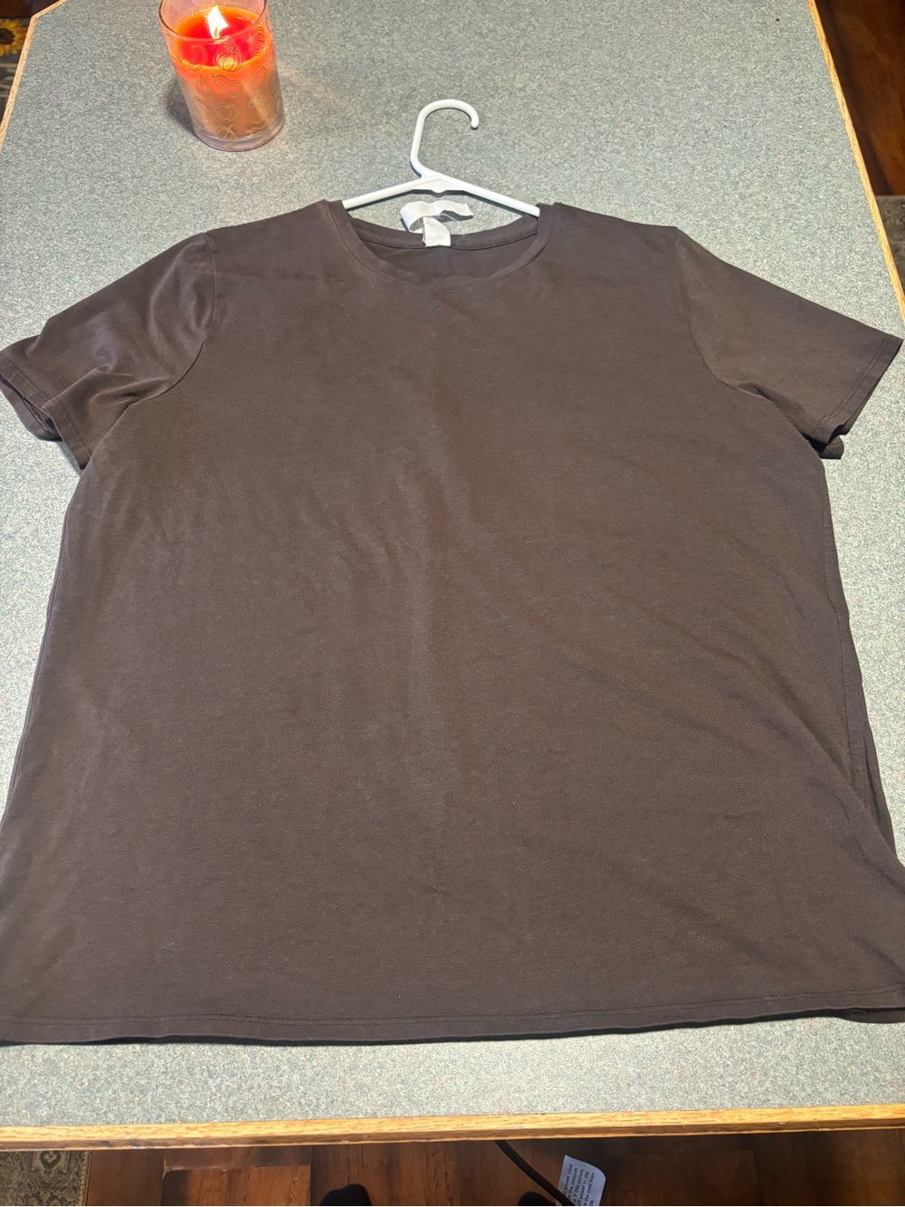 Women’s organic cotton Short Sleeve Shirt - Brown